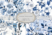 CHINOISERIE SPRING BLOSSOMS Seamless, a Texture Illustration by RefinedFantasyStudio (Thumbnail 1 of 9)