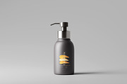 Dark Plastic Cosmetic Mockup Bundle, a Cups & Container Mockup by pmvch (Thumbnail 100 of 111)