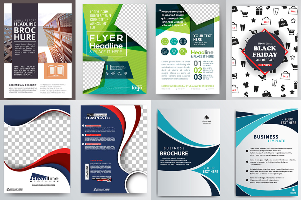 250+ Flyers Bundle 95% Extra, a Flyer Template by Imagine Design Studio (Photo 28 of 36)