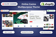 Online Casino Shopify Theme, a Shopify Template by HasnainDEV (Thumbnail 1 of 3)