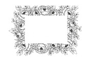 Floral Frame SVG Bundle, an Illustration by Gaye Art (Thumbnail 25 of 31)