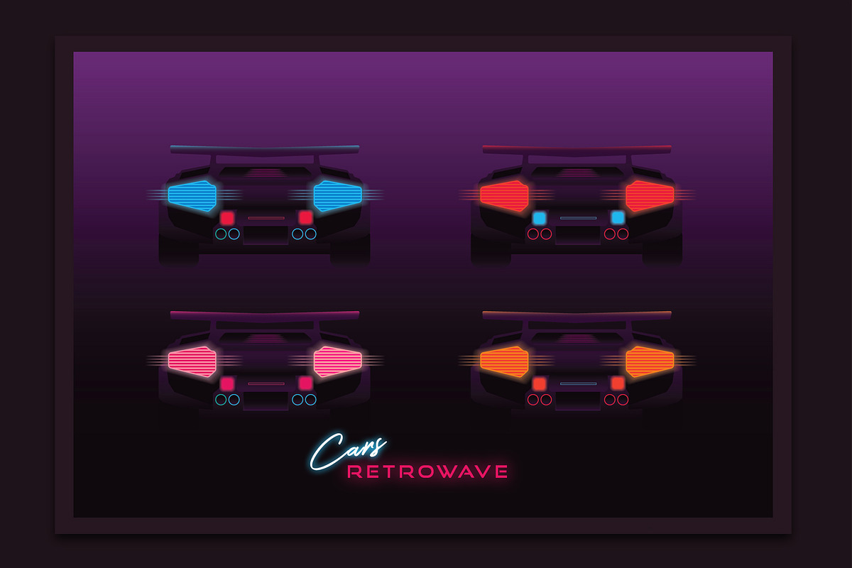 1980s Synthwave Toolkit, an Illustration by Polar Vectors (Photo 13 of 18)