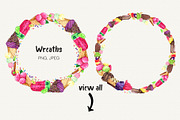 Watercolor Ice Cream Collection, a Decorative Illustration by Olga Alexeenko (Thumbnail 4 of 5)
