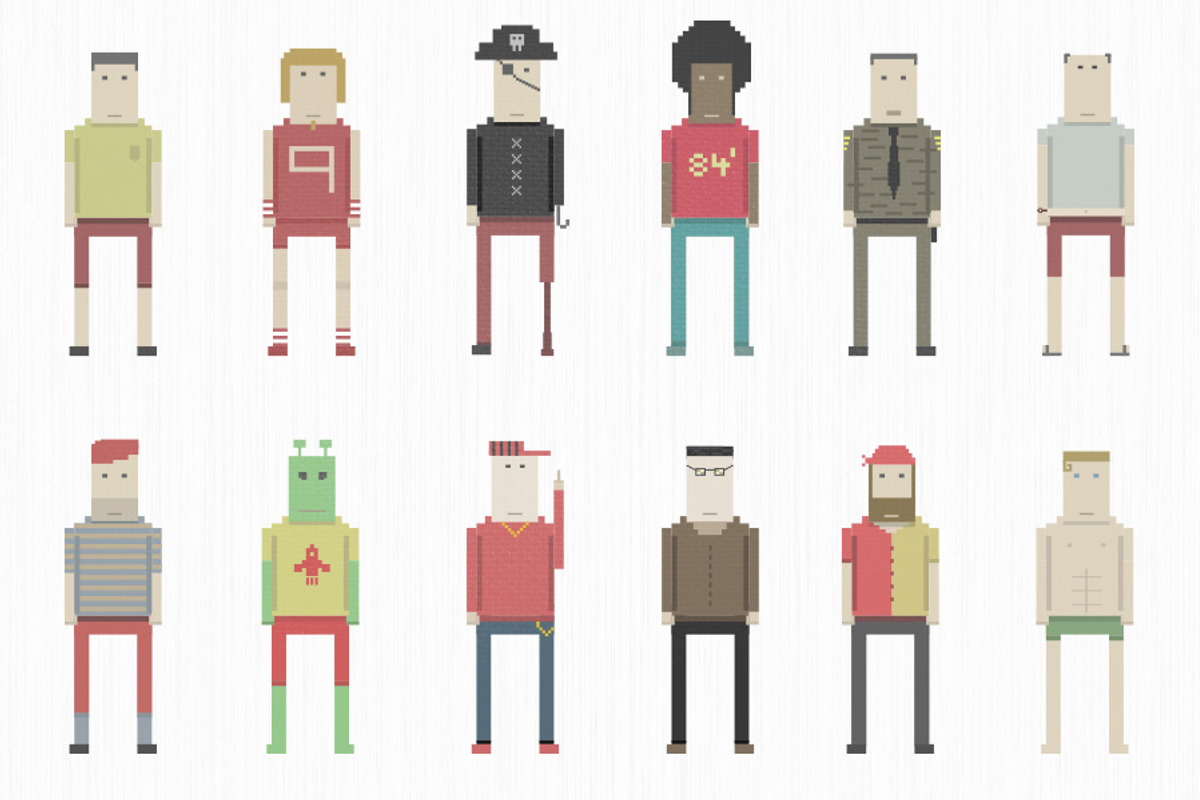 Pixel Dudes preview 2