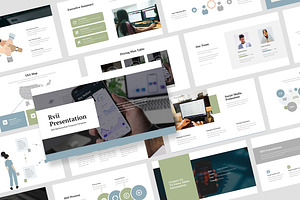 Rvii : Marketing Plan Keynote, a Presentation Template by Punkl Camp