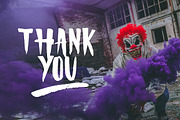 Gloomy Night Display Font, a Font by khurasan (Thumbnail 8 of 8)