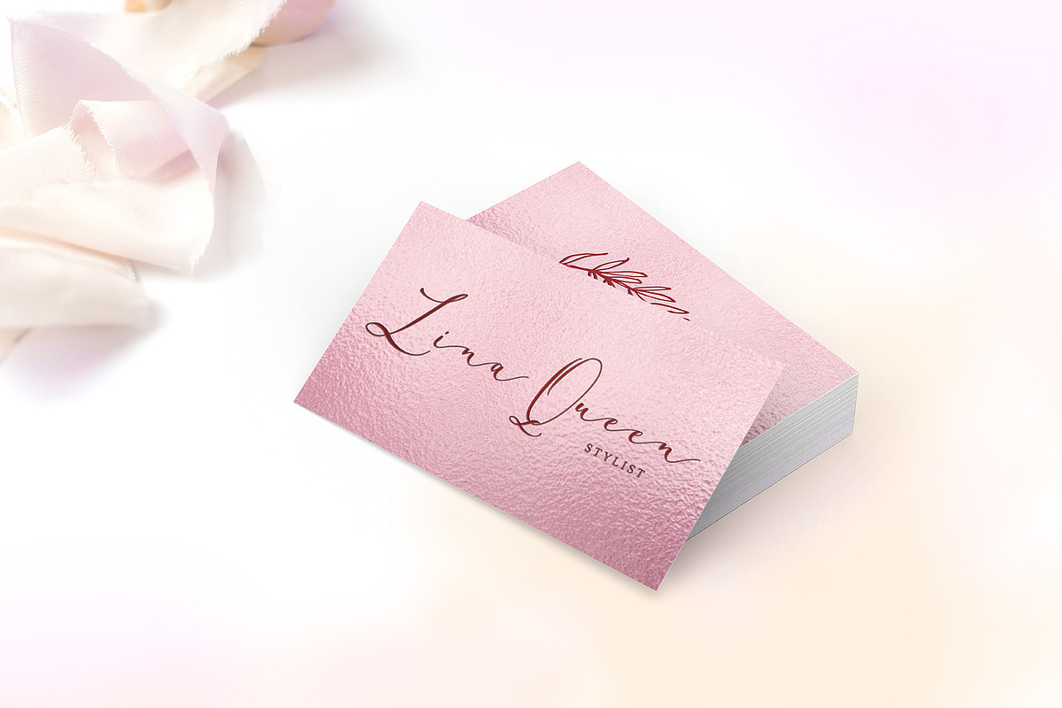 Donna Lucia feminine font + Cyrillic preview 6