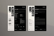 Letterhead CV Modern Resume Template, a Resume Template by NorthPeak (Thumbnail 3 of 6)