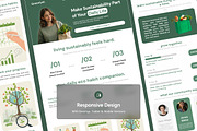 Greenlyst Eco Habit Tracker Landing, a Landing Page Template by productype1 (Thumbnail 4 of 5)