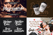 All In One | 50 Fonts Collection, a Script Font by Allouse Studio (Thumbnail 7 of 30)