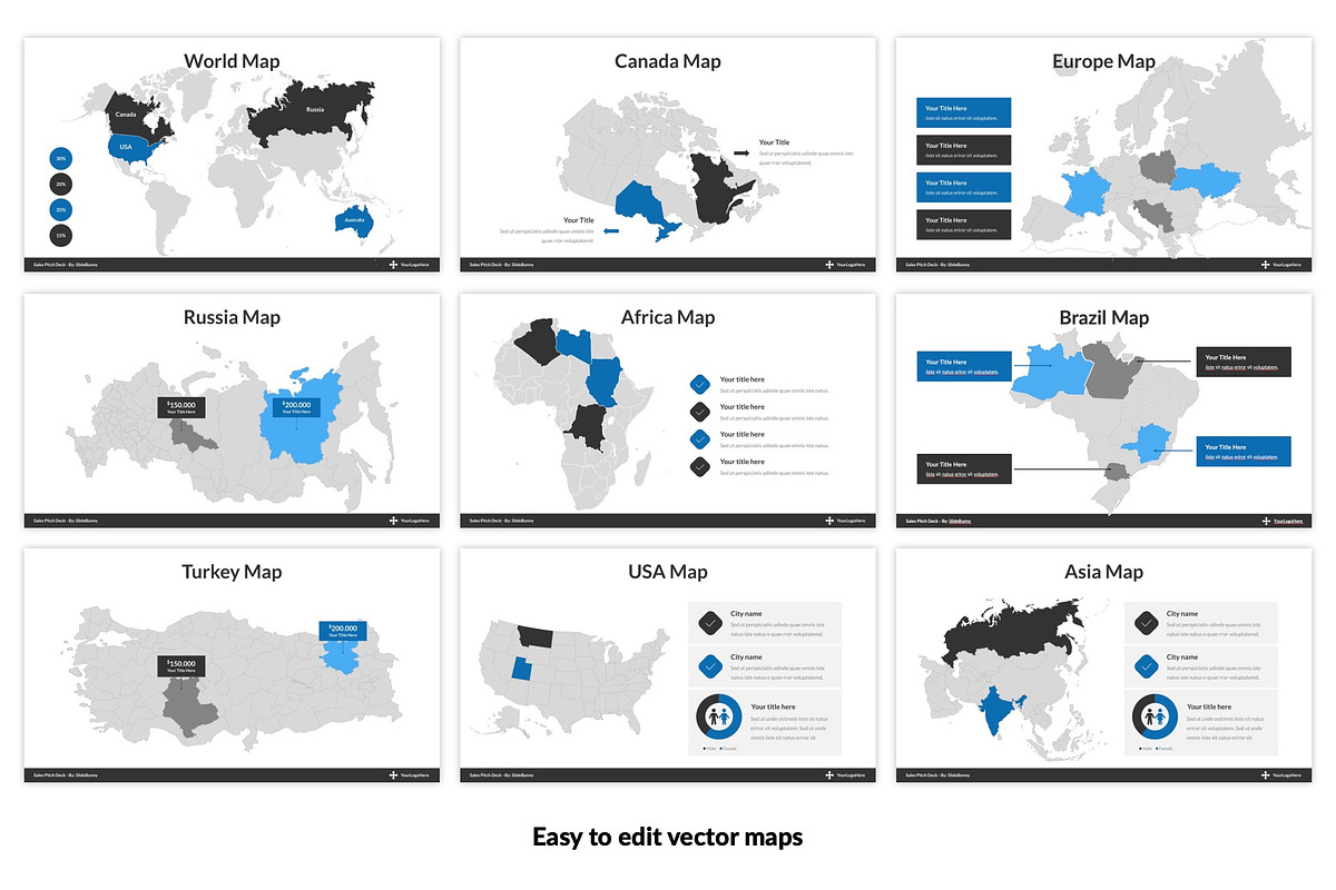 Best Sales Pitch Deck Google Slides, a Presentation Template by SlideBunny (Photo 18 of 21)