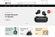 Bratro - electronics Store Shopify, a Shopify Template by Team90Degree (Thumbnail 1 of 4)
