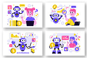 10 Artificial Intelligence Business, a Technology Illustration by denayunebgt (Thumbnail 2 of 4)