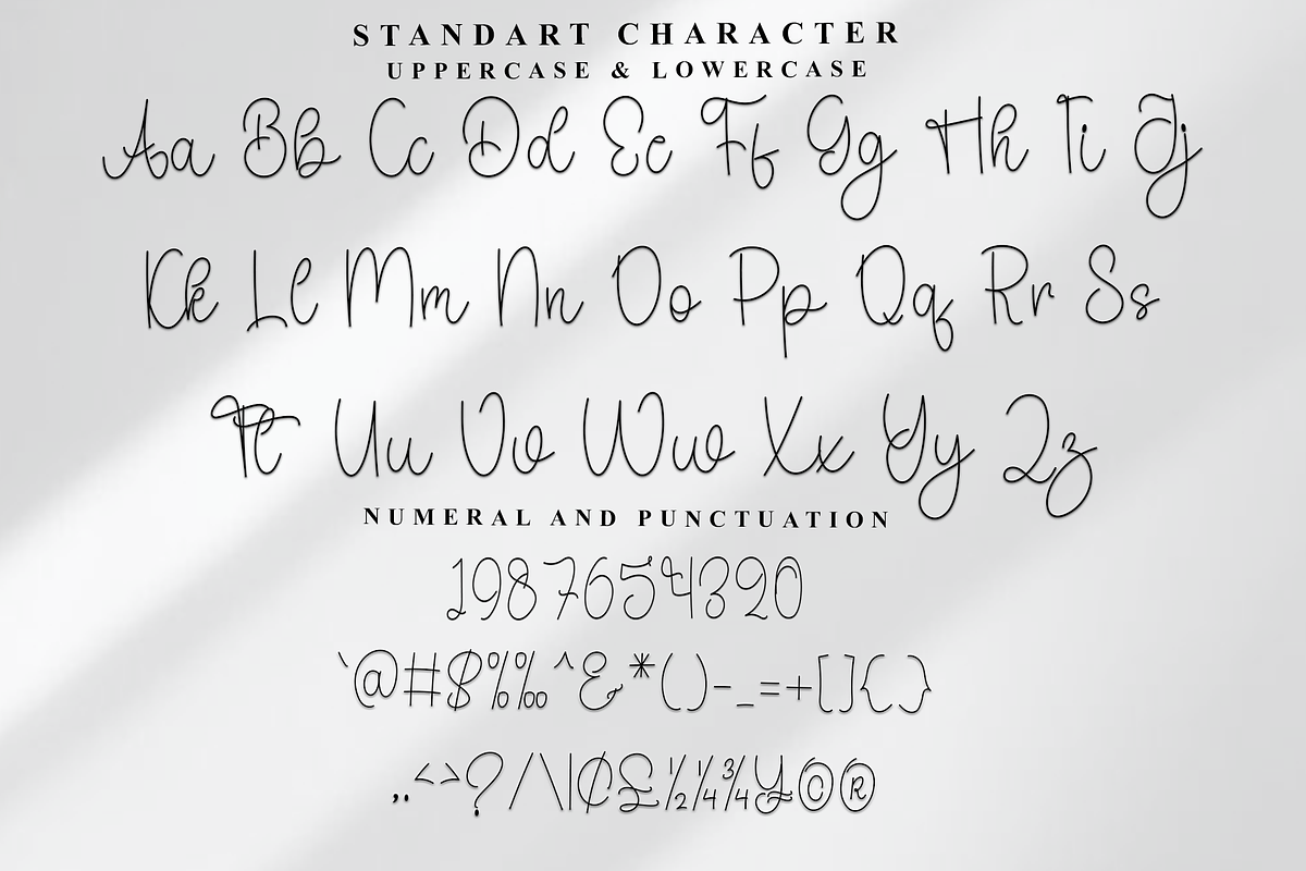 Vocation Delightful, a Handwritten Font by FreshTypeINK (Photo 5 of 8)