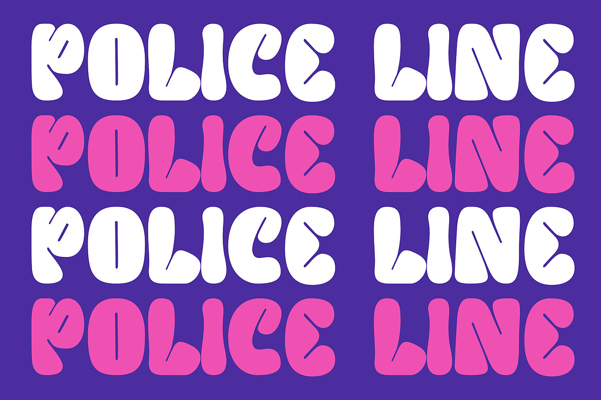 Comely - Bubble Display Font, a Script Font by AQR Studio (Photo 2 of 8)