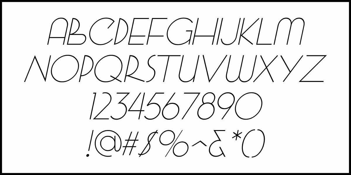 Deco Fashion, a Font by Jeff Levine Fonts (Photo 5 of 5)