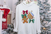 Brushstroke Gingerbread Christmas, an Illustration by designcity5 (Thumbnail 2 of 8)
