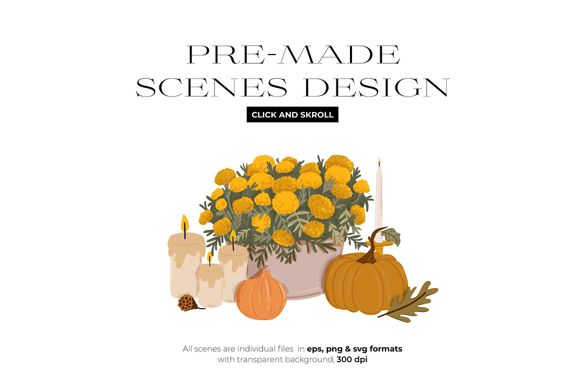 Magic Autumn, Cozy Fall Mood, an Illustration by Ruslana Lubenets (Photo 9 of 19)