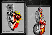 Procreate Tattoo Flash Bundle, a Brush Add-On by ProcreateInk (Thumbnail 2 of 7)