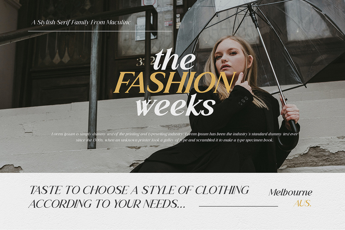 Lessa - Serif Font (10 Fonts), a Serif Font by Maculinc Type (Photo 8 of 18)
