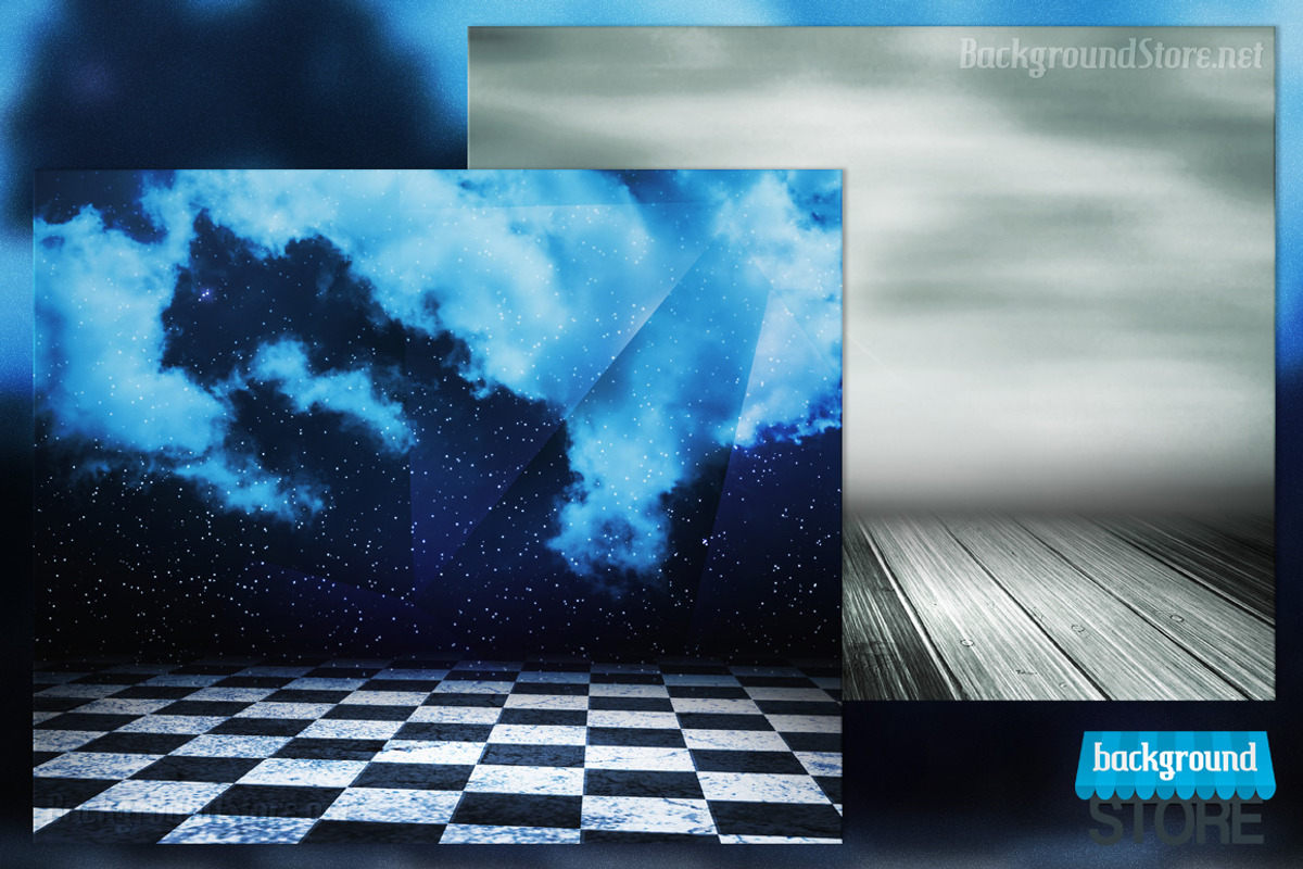 Abstract Stage Backdrop