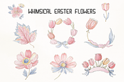 Whimsy Watercolor Soft Spring Easter, a Decorative Illustration by GiraffeCreative (Thumbnail 10 of 21)