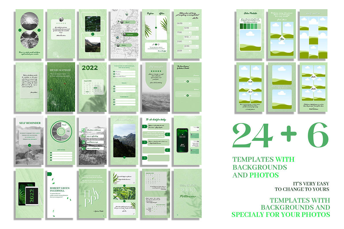 30+ Instagram STORY Templates, a Social Media Template by Instancy Design (Photo 4 of 6)