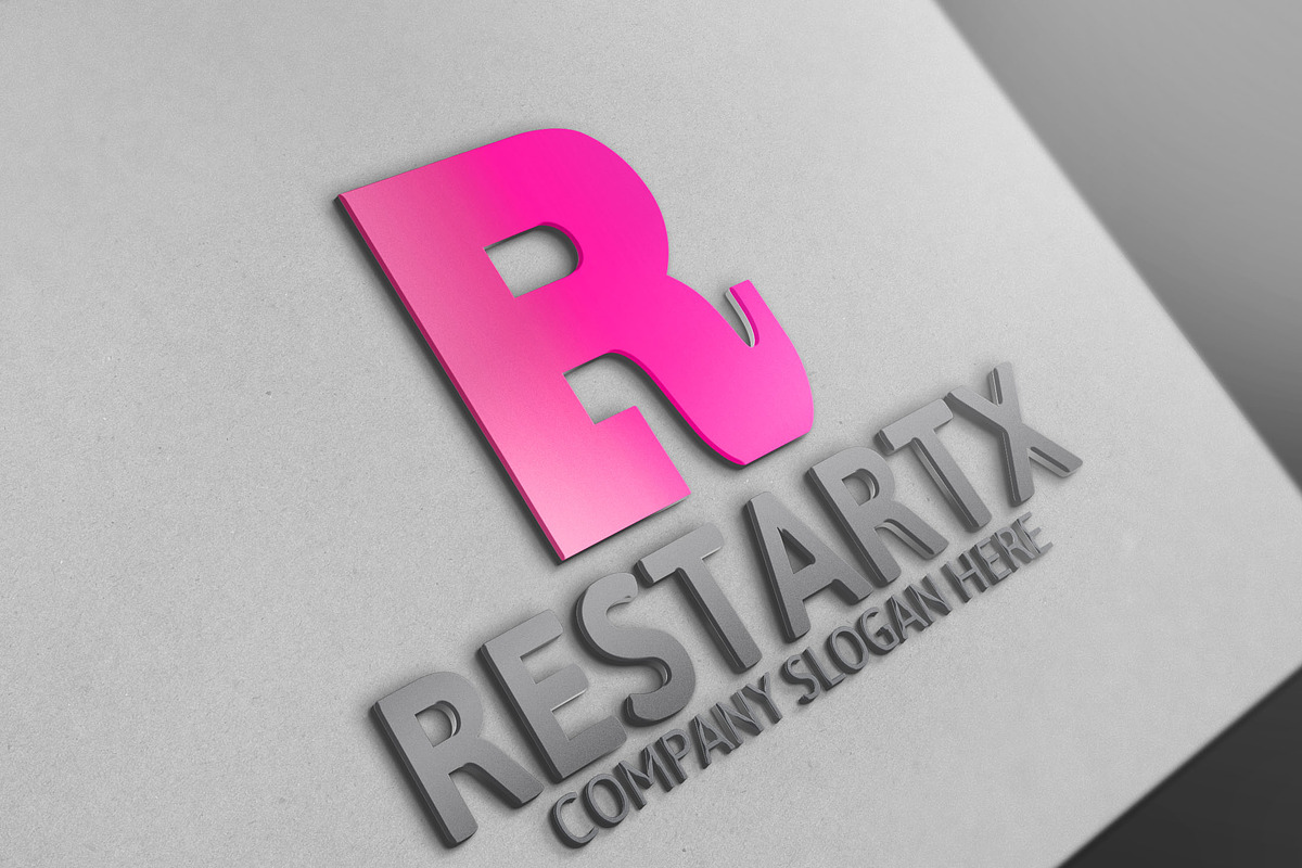Restartx / Letter R Logo, a Branding & Logo Template by Josuf Media