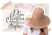 Amerta Misty Script, a Script Font by Letterhend Studio (Thumbnail 5 of 9)