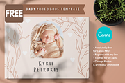 Baby Photo Book Template. Freebie!, a Stationery Template by Red Ink (Thumbnail 1 of 8)