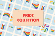 Pride collection: posters + stickers, an Illustration by Kate Liusto (Thumbnail 1 of 8)