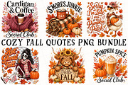 Cozy Fall Quotes PNG Bundle, a Seasonal Illustration by OK Design (Thumbnail 2 of 6)