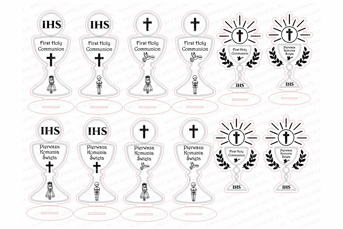 Chalice for First Holy Communion Las, a Pattern Graphic by MegaPrezencik (Photo 2 of 7)