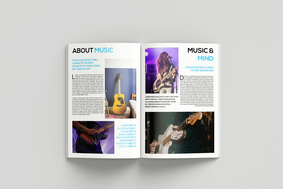 Minimal Magazine, a Magazine Template by Template Shop (Photo 12 of 19)