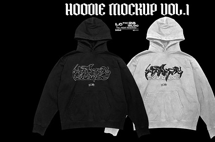 Hoodie Mockup Vol.1 By 28Bloc