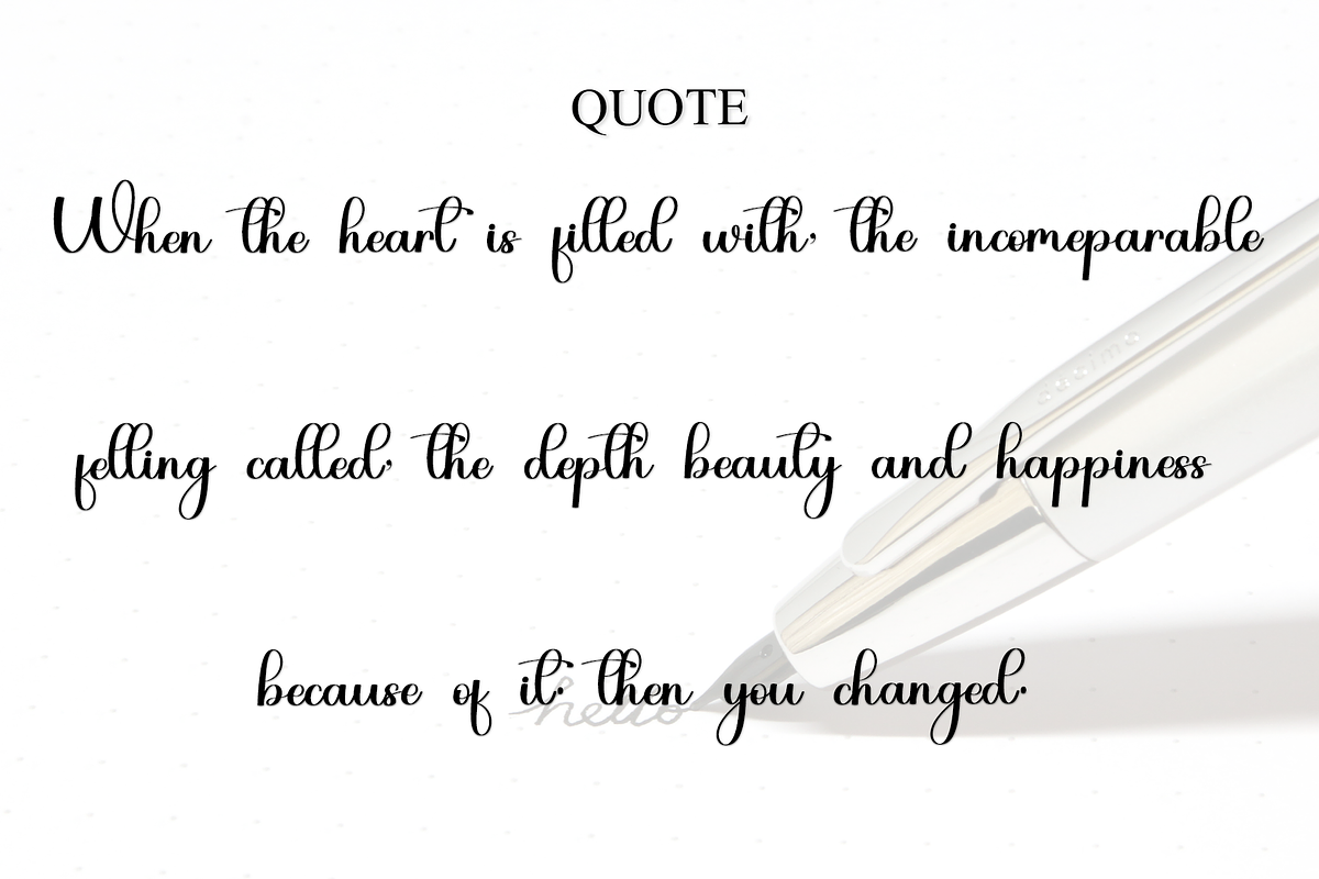 Wonderful Handwriting, a Handwritten Font by InermediaSTUDIO (Photo 3 of 7)