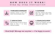 Cake Order Form Editable Template, a Stationery Template by Anna Design Studio (Thumbnail 5 of 7)
