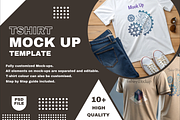 Realistic T-shirt Mockup PSD Bundle, a Templates & Theme by DebprosadMondal (Thumbnail 1 of 2)