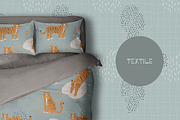 Wild Animals Patterns, a Pattern Graphic by watercolor kamill (Thumbnail 9 of 11)
