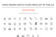Hand drawn sketch vector icons, an Icon by Visual Generation (Thumbnail 8 of 16)