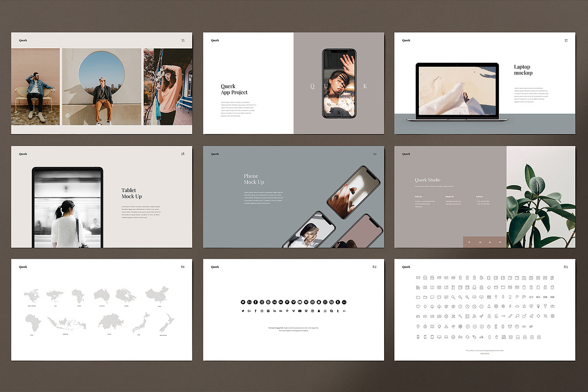 QUERK PowerPoint, a Presentation Template by Visula Co (Photo 8 of 8)