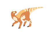 Dinosaurs set, seamless dino pattern, an Animal Illustration by PaperTrident (Thumbnail 17 of 21)