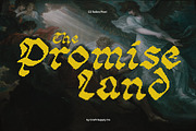 CS Rolins Pixel, a Blackletter Font by Craft Supply Co. (Thumbnail 7 of 8)