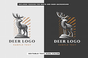 Deer logo, a Branding & Logo Template by SODESIGN (Thumbnail 2 of 2)