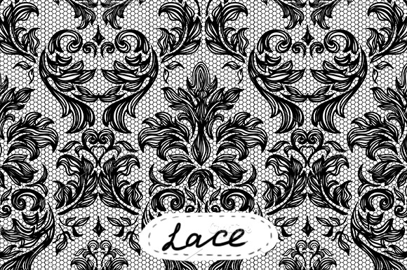 Vintage lace background preview 6