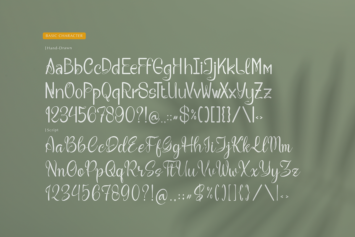 Verdant Botanika | Hand Drawn Script, a Handwritten Font by gracetype_studio (Photo 10 of 12)