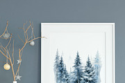 Watercolor forest clipart PNG, an Object Graphic by MyLittleMeow (Thumbnail 8 of 8)