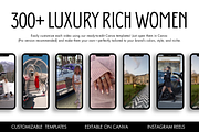 300+ Luxury Rich Women Videos, a Templates & Theme by thecyella.co (Thumbnail 1 of 4)