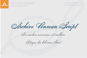 Archive Penman Script