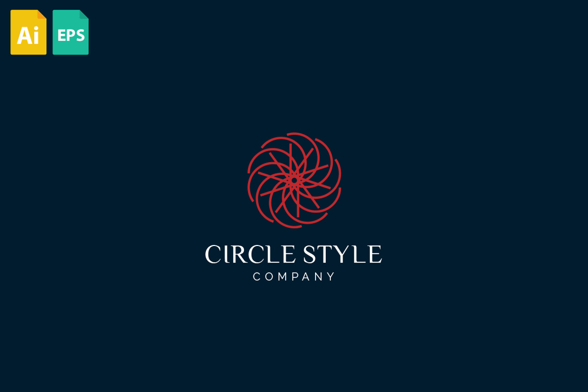 Circle Style Logo, a Branding & Logo Template by Schneider Design Store (Photo 1 of 2)